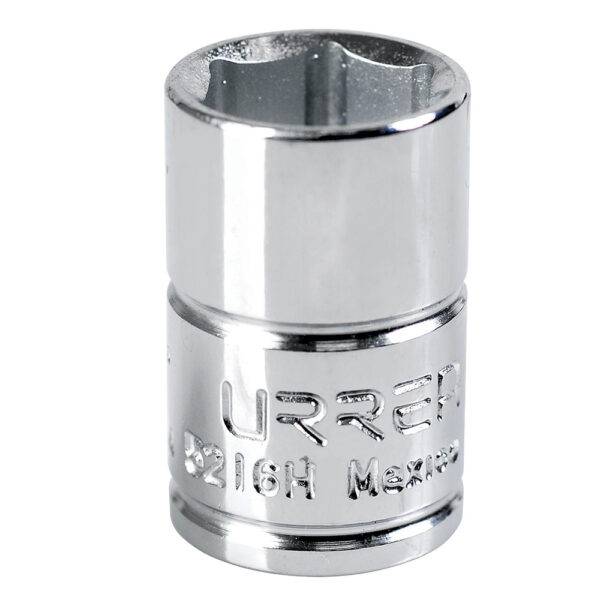 5216H Dado cuadro de 3/8", 6 puntas, en pulgadas, 1/2" Urrea