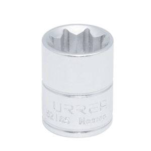 5216S Dado cuadro de 3/8", 8 puntas, en pulgadas, 1/2" Urrea