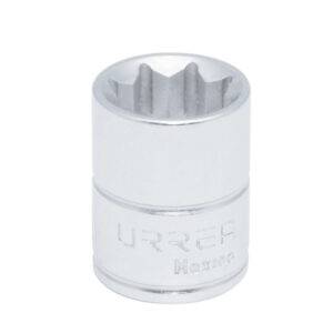 5218S Dado cuadro de 3/8", 8 puntas, en pulgadas, 9/16" Urrea