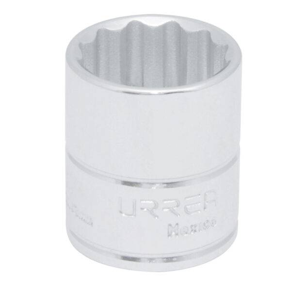 5219 Dado cuadro de 3/8", 12 puntas, en pulgadas, 19/32" Urrea