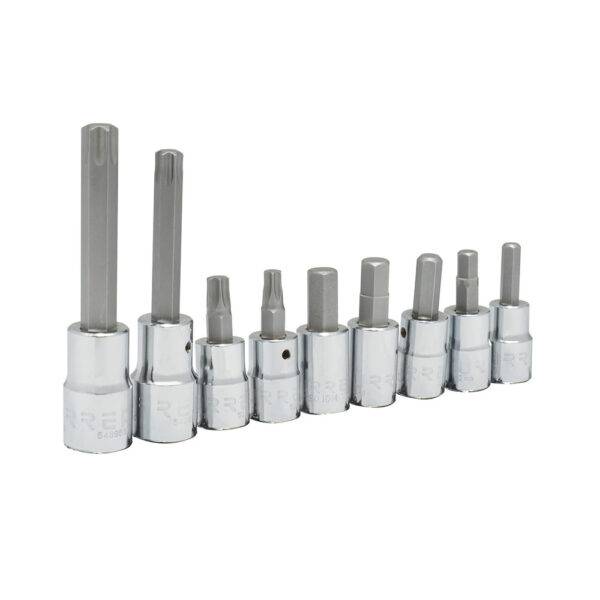 5254TH Juego de dados combinados para caliper de freno, 9 piezas Urrea