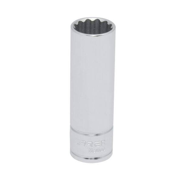 5320 Dado largo cuadro de 1/2", 12 puntas, en pulgadas, 5/8" Urrea
