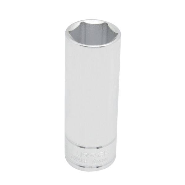 Dado largo cuadro de 1/2", 6 puntas, en pulgadas, 1" Urrea