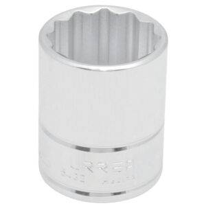 5419 Dado cuadro de 1/2", 12 puntas, en pulgadas, 19/32" Urrea