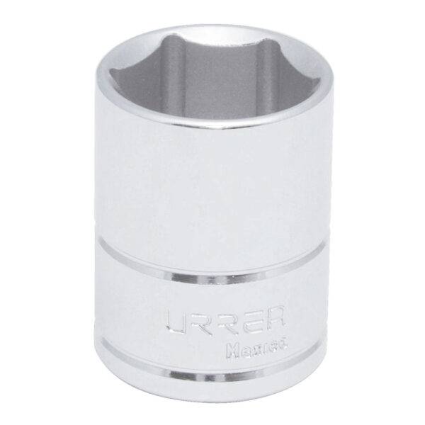 Dado cuadro de 1/2", 6 puntas, en pulgadas, 19/32" Urrea