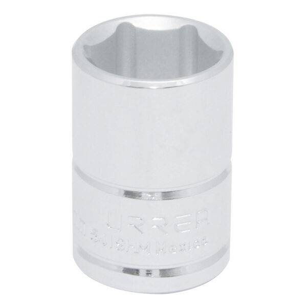 Dado cuadro de 1/2", 6 puntas, métrico, 19 mm Urrea