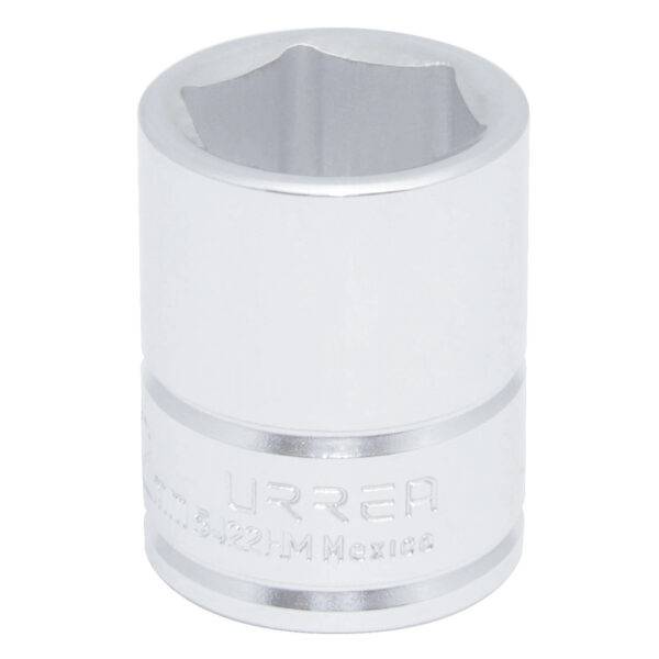 Dado cuadro de 1/2", 6 puntas, métrico, 22 mm Urrea