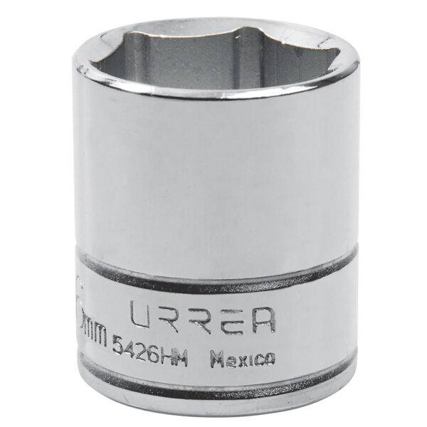Dado cuadro de 1/2", 6 puntas, métrico, 26 mm Urrea