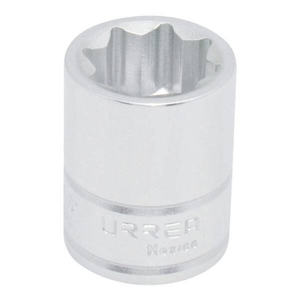 Dado cuadro de 1/2", 8 puntas, en pulgadas, 1" Urrea