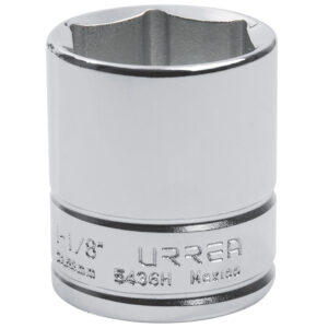 5436H Dado cuadro de 1/2", 6 puntas, en pulgadas, 1-1/8" Urrea