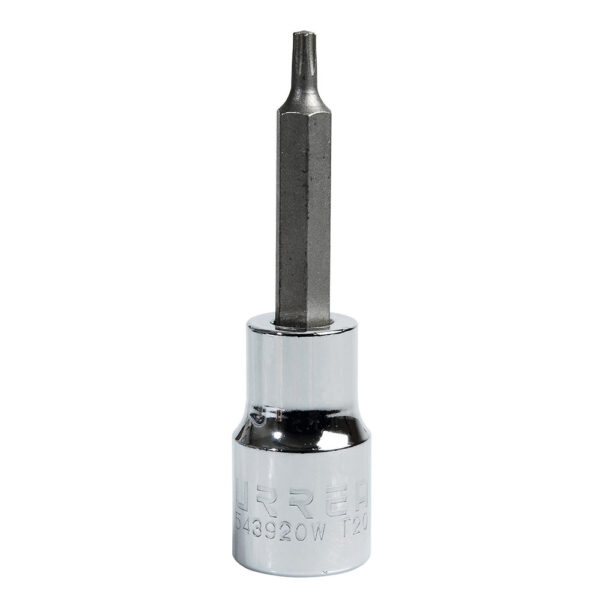 543920W Dado con punta torx cuadro de 1/2", T20 Urrea