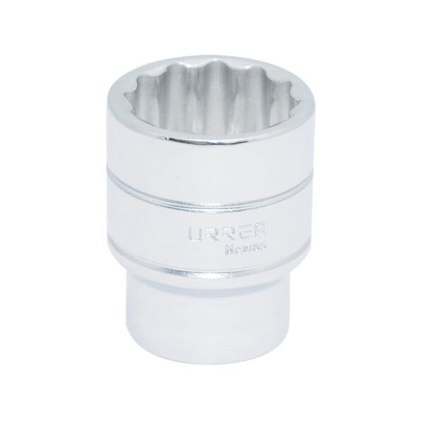 5444 Dado cuadro de 1/2", 12 puntas, en pulgadas, 1-3/8" Urrea
