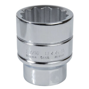 5446 Dado cuadro de 1/2", 12 puntas, en pulgadas, 1-7/16" Urrea