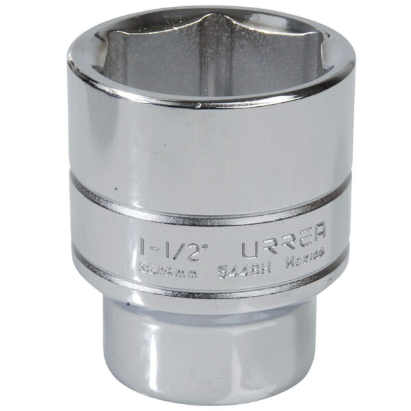 5448H Dado cuadro de 1/2", 6 puntas, en pulgadas, 1-1/2" Urrea