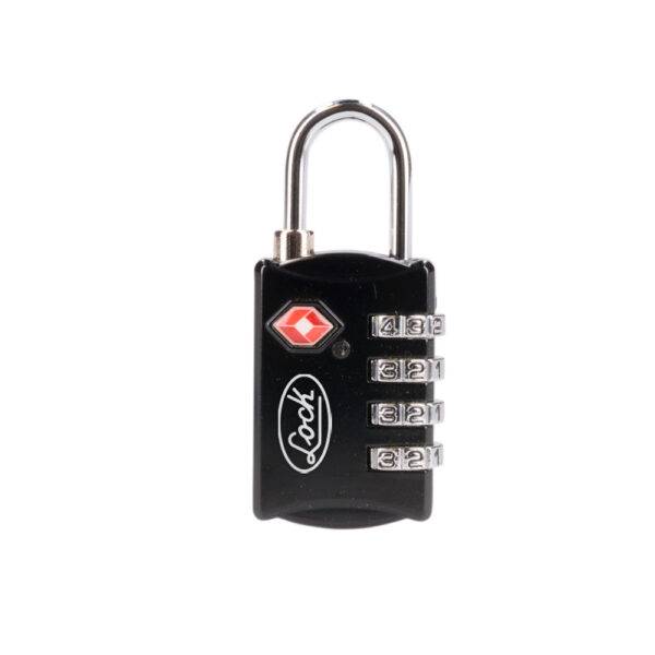 54CA Candado de combinación programable TSA para maleta, negro 30 mm Lock