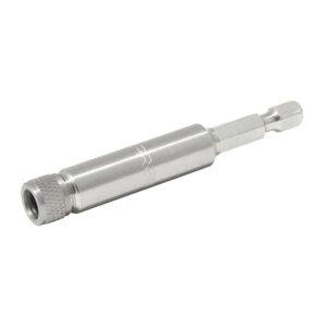 55012 Adaptador con tuerca de retención para puntas hexágono de 1/4", 2-31/32" 6 piezas Urrea