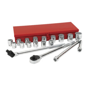 55200 Juego de dados y accesorios cuadro de 3/4" métrico, 20 piezas Urrea