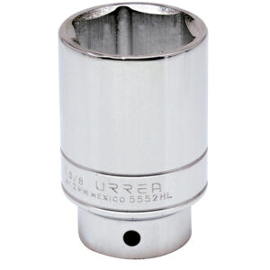 5552HL Dado largo cuadro de 3/4", 6 puntas, en pulgadas, 1-5/8" Urrea