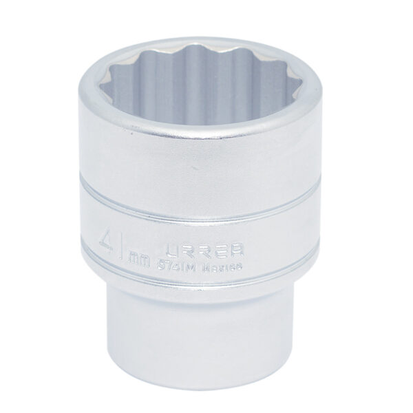 5741M Dado cuadro de 1", 12 puntas, métrico, 41mm Urrea