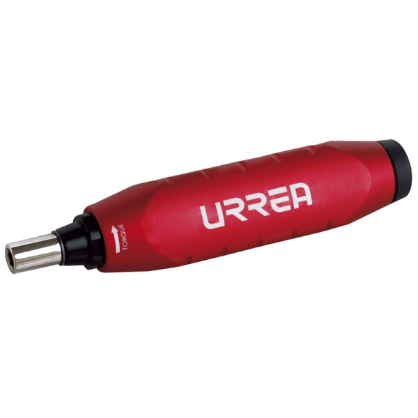 6012 Destornillador de torque preajustado con mango plástico cuadro de 1/4", 1.5-15 in-lb Urrea