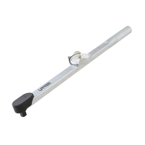 Torquímetro de carátula con cuerpo de aluminio cuadro de 1/2", 50-250 ft-lb Urrea