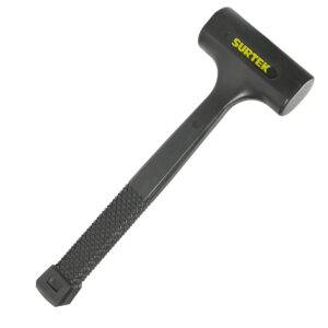 624DB Mazo de golpe seco de una sola pieza con mango antiderrapante de 12", 24 oz Surtek
