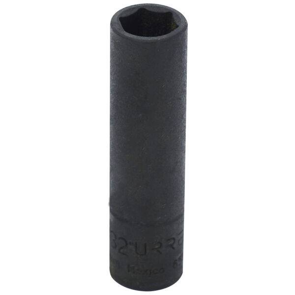 6511H Dado de impacto largo cuadro de 1/4", 6 puntas, en pulgadas, 11/32" Urrea