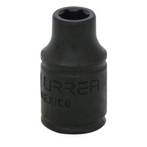 6905M Dado de impacto cuadro de 1/4", 6 puntas, métrico, 5 mm Urrea