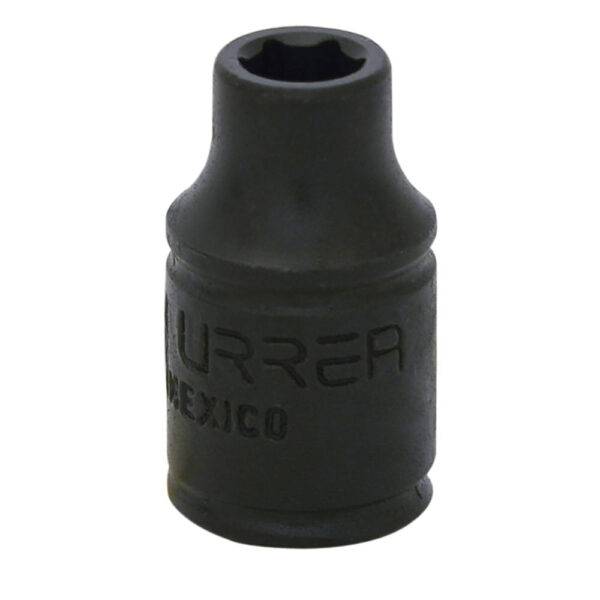 6905M Dado de impacto cuadro de 1/4", 6 puntas, métrico, 5 mm Urrea
