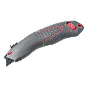 690A Navaja utilitaria retráctil curva de 7", hoja recubierta con PTFE Urrea