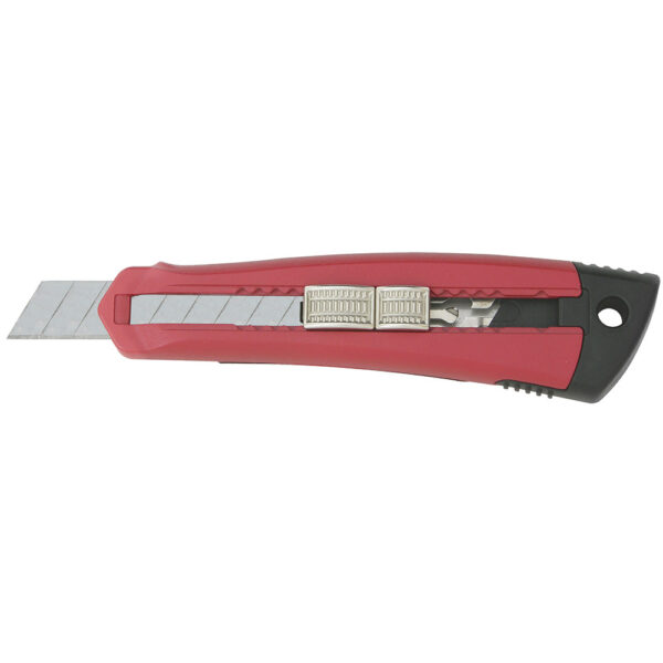691 Cutter con cuerpo de zamac de 22 mm, cambio automático de navaja Urrea