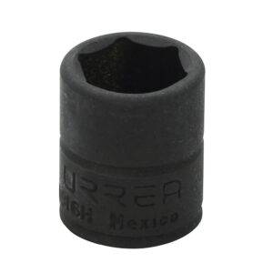 6916H Dado de impacto cuadro de 1/4", 6 puntas, en pulgadas, 1/2" Urrea