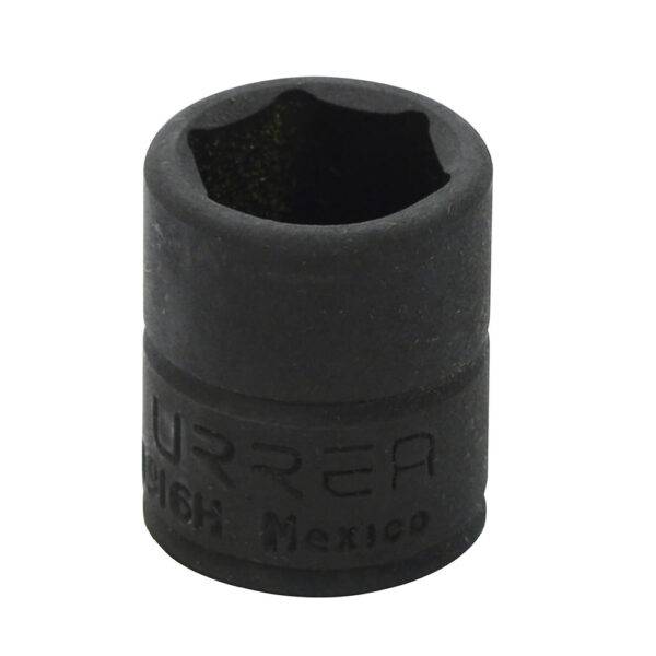6916H Dado de impacto cuadro de 1/4", 6 puntas, en pulgadas, 1/2" Urrea