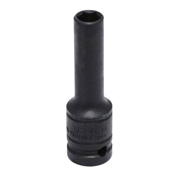7310MD Dado de impacto pared delgada cuadro de 1/2", 6 puntas, métrico, 10 mm Urrea