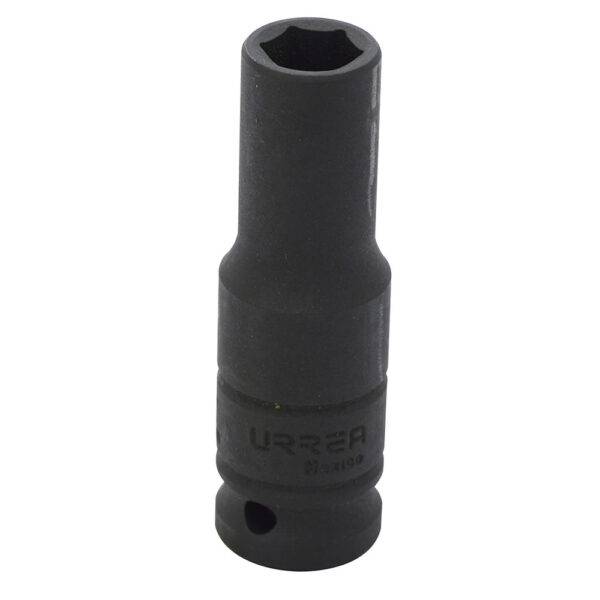 7312H Dado de impacto largo cuadro de 1/2", 6 puntas, en pulgadas, 3/8" Urrea