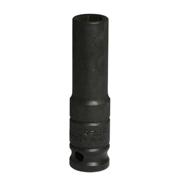 Dado de impacto largo cuadro de 1/2", 6 puntas, métrico, 12 mm Urrea