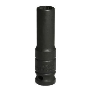 7312MT Dado de impacto largo cuadro de 1/2", 12 puntas, métrico, 12 mm Urrea