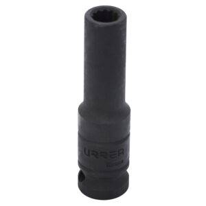 7316 Dado de impacto largo cuadro de 1/2", 12 puntas, en pulgadas, 1/2" Urrea