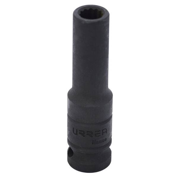 7316 Dado de impacto largo cuadro de 1/2", 12 puntas, en pulgadas, 1/2" Urrea