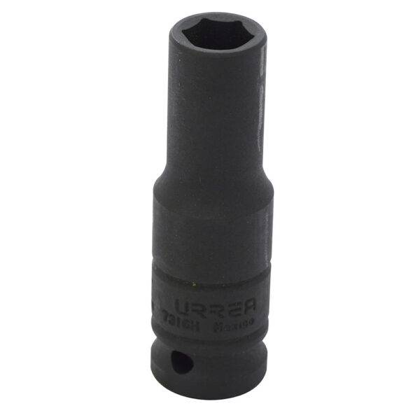 Dado de impacto largo cuadro de 1/2", 6 puntas, en pulgadas, 1/2" Urrea
