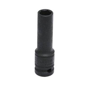 7318HD Dado de impacto pared delgada cuadro de 1/2", 6 puntas, en pulgadas, 9/16" Urrea