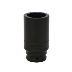7319MT Dado de impacto largo cuadro de 1/2", 12 puntas, métrico, 19 mm Urrea