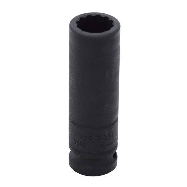 7320 Dado de impacto largo cuadro de 1/2", 12 puntas, en pulgadas, 5/8" Urrea
