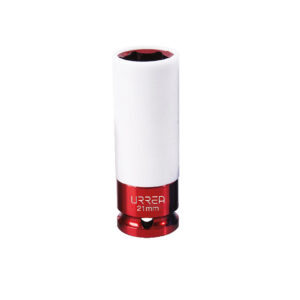 15201H NEW Dado de impacto métrico cuadro de 1/2" con protección Nylamid, 21 mm Urrea