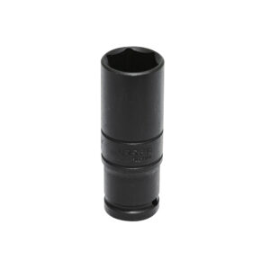 7340HD Dado de impacto pared delgada cuadro de 1/2", 6 puntas, en pulgadas, 1-1/4" Urrea