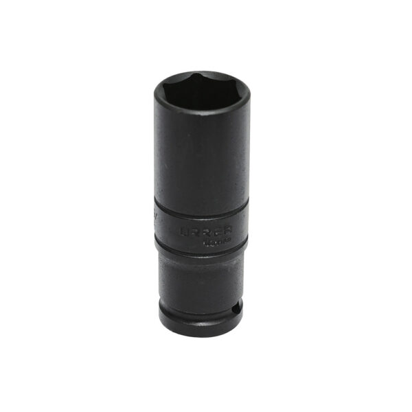 7340HD Dado de impacto pared delgada cuadro de 1/2", 6 puntas, en pulgadas, 1-1/4" Urrea