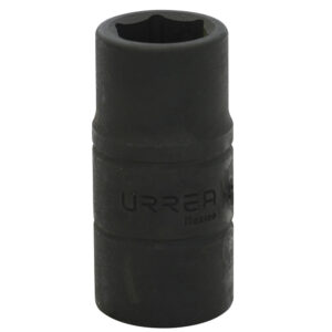 741921M Dado de impacto corto doble boca métrico cuadro de 1/2", 19 x 21 mm Urrea