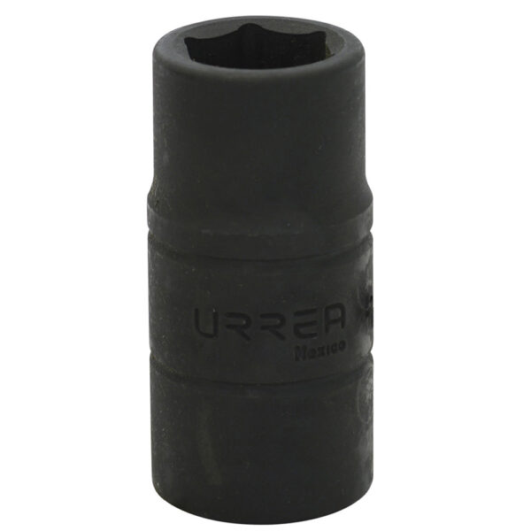 741921M Dado de impacto corto doble boca métrico cuadro de 1/2", 19 x 21 mm Urrea