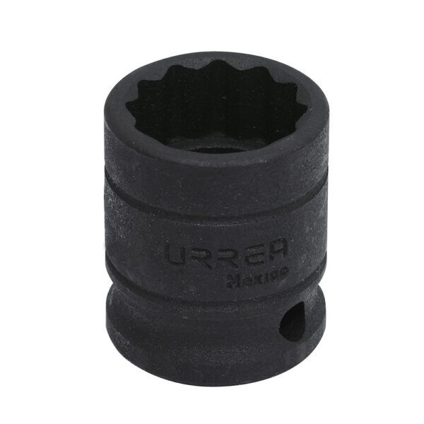 7436 Dado de impacto cuadro de 1/2", 12 puntas, en pulgadas, 1-1/8" Urrea