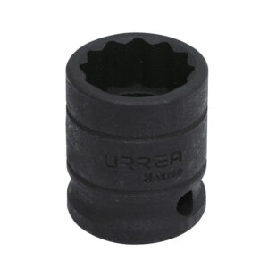 7448 Dado de impacto cuadro de 1/2", 12 puntas, en pulgadas, 1-1/2" Urrea